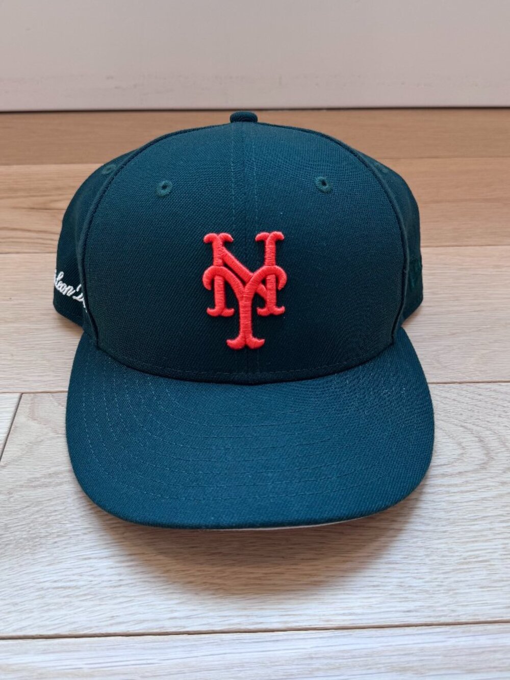 Aime Leon Dore New Era New York Mets Fitted Hat Green Orange 7 1/2